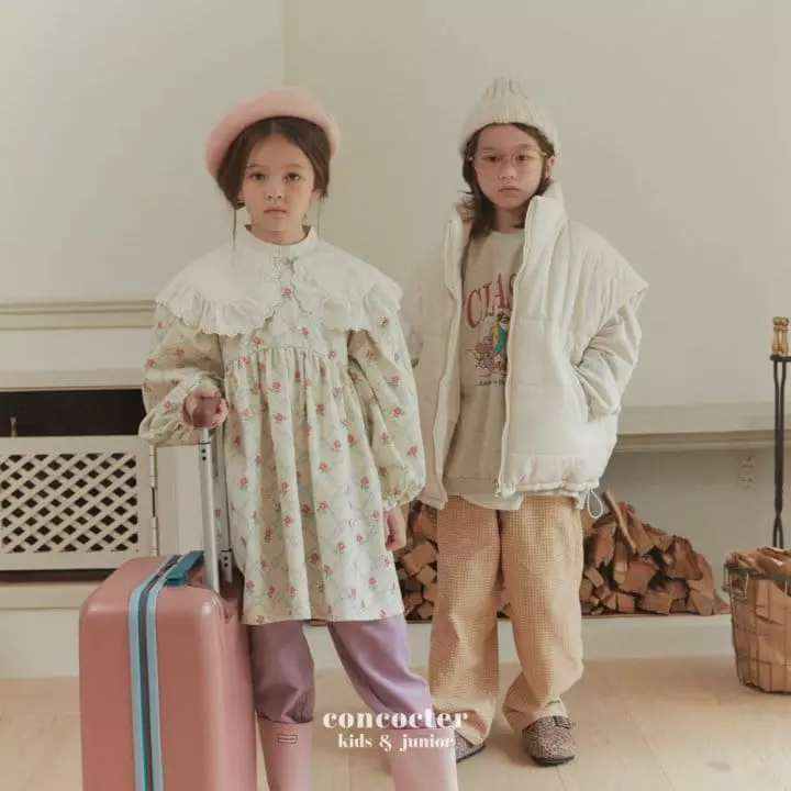 Concocter - Korean Children Fashion - #childofig - Achi Line Mini One-piece - 8