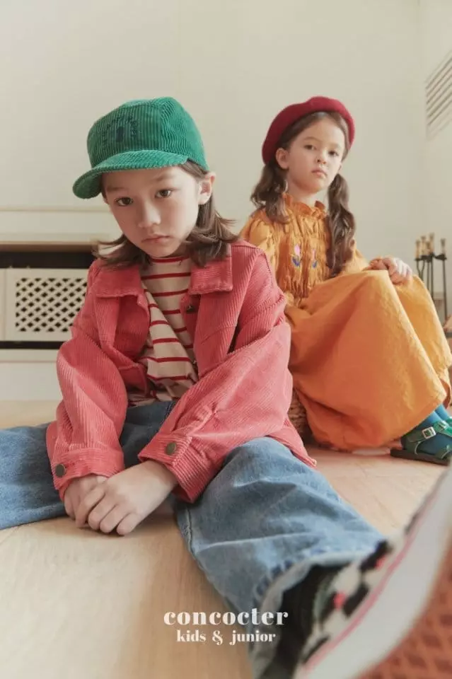 Concocter - Korean Children Fashion - #childofig - Big Pocket Jacket - 2