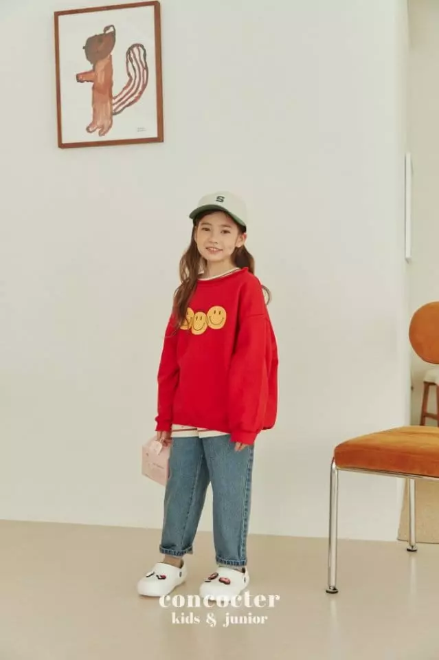 Concocter - Korean Children Fashion - #childrensboutique - Doldol Smile Sweatshirt - 3