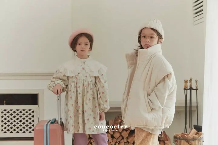 Concocter - Korean Children Fashion - #childrensboutique - Reversible Cotton Candy Vest - 7