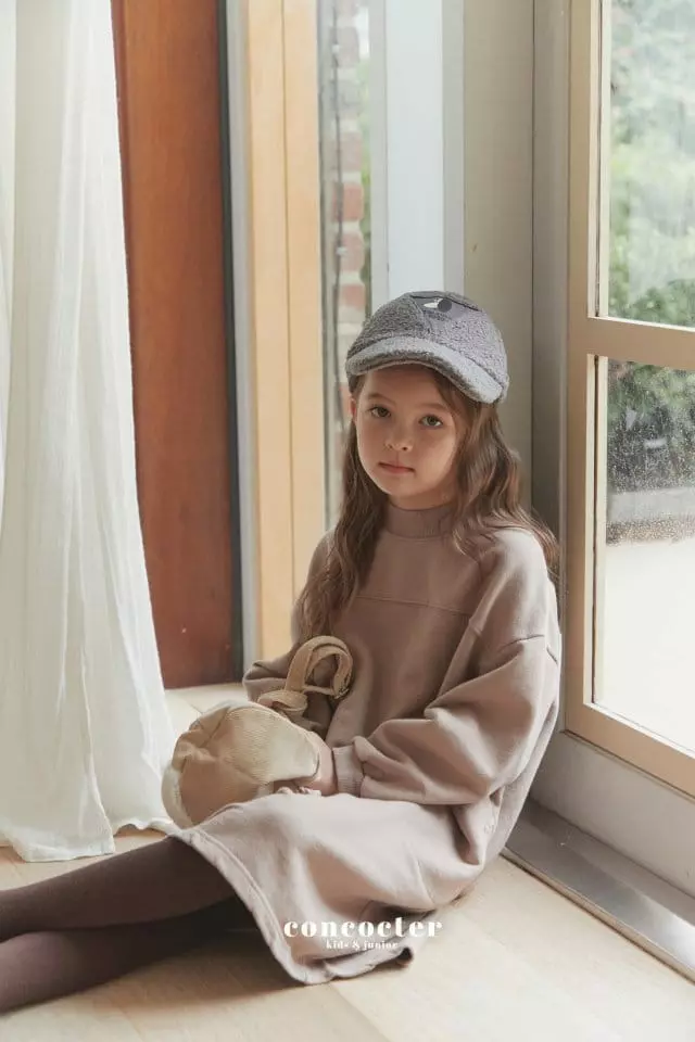 Concocter - Korean Children Fashion - #designkidswear - Wrinkle Cocon One-piece - 2