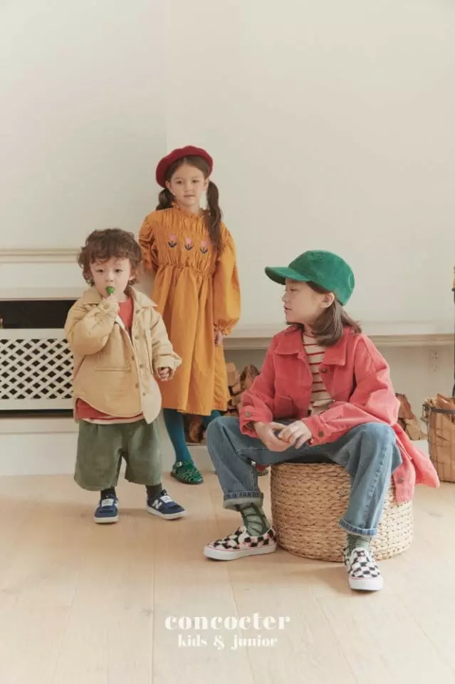 Concocter - Korean Children Fashion - #childrensboutique - Big Pocket Jacket - 4