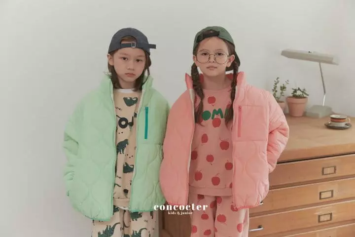 Concocter - Korean Children Fashion - #designkidswear - Macaroon Quilting Jacket - 9