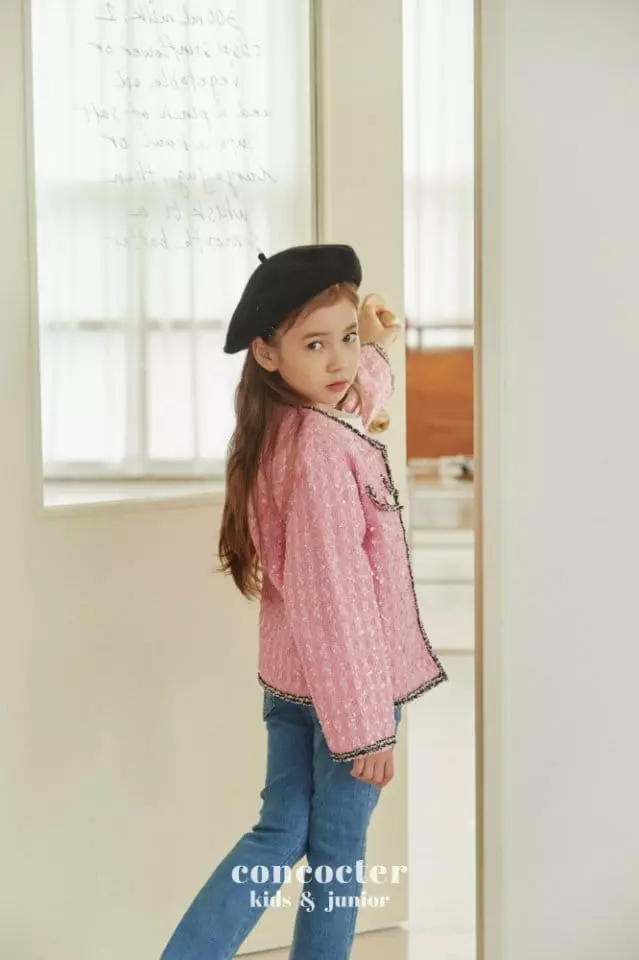 Concocter - Korean Children Fashion - #discoveringself - Denim Slit Pants - 9