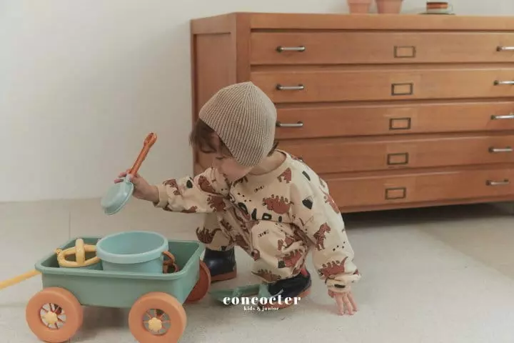 Concocter - Korean Children Fashion - #discoveringself - Dino Top Bottom Set - 11