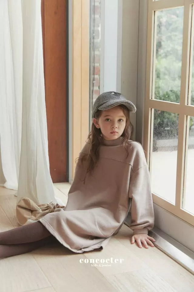Concocter - Korean Children Fashion - #kidsshorts - Wrinkle Cocon One-piece - 5
