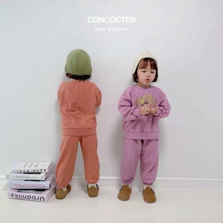 Concocter - Korean Children Fashion - #kidsstore - Powerful Bear Top Bottom Set - 6