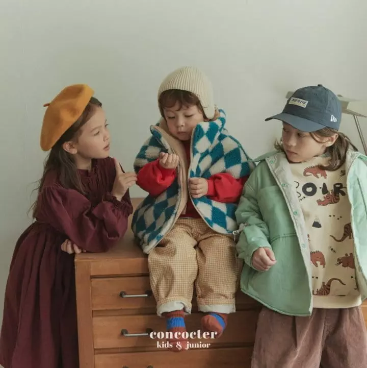 Concocter - Korean Children Fashion - #kidsstore - Reversible Vest - 5
