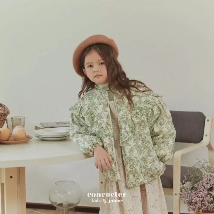 Concocter - Korean Children Fashion - #kidsstore - Slit Turtleneck Tee - 4