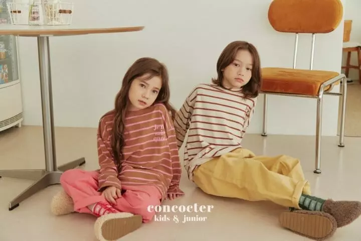 Concocter - Korean Children Fashion - #kidzfashiontrend - Ogam Stripes Tee - 10