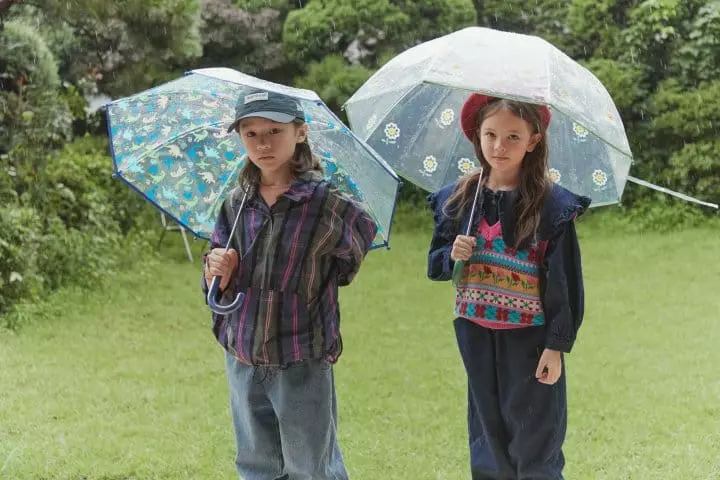 Concocter - Korean Children Fashion - #littlefashionista - Check Anorak Jumper - 3