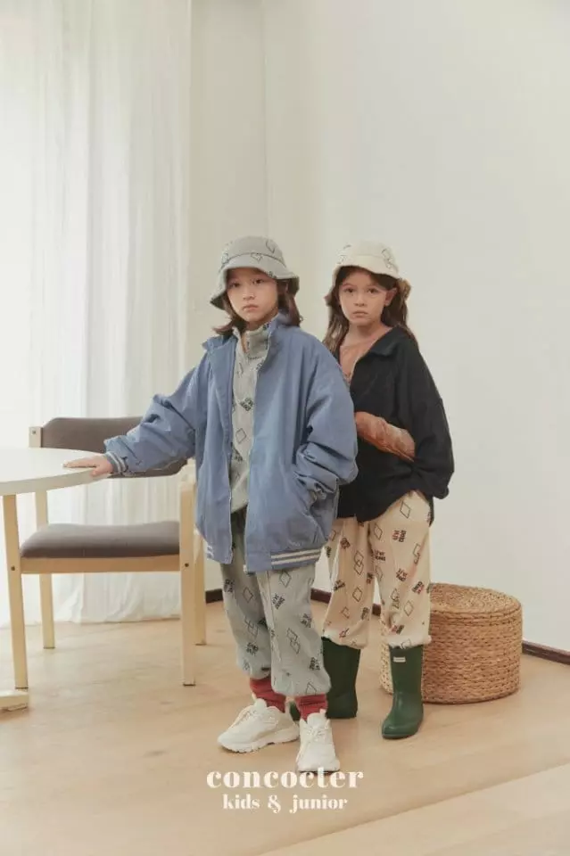 Concocter - Korean Children Fashion - #littlefashionista - Waffle Anorak Tee - 11