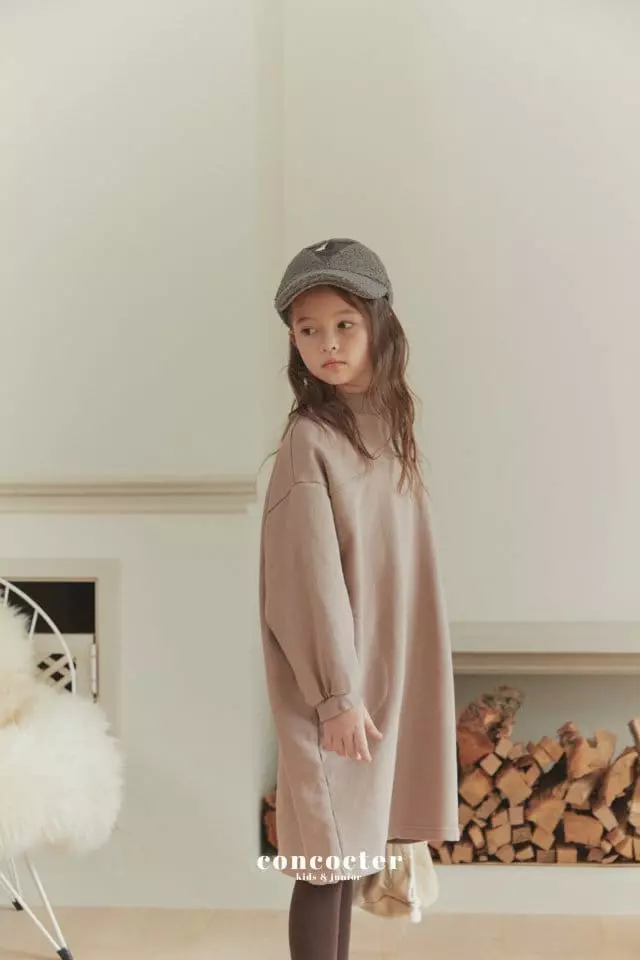 Concocter - Korean Children Fashion - #littlefashionista - Wrinkle Cocon One-piece - 9