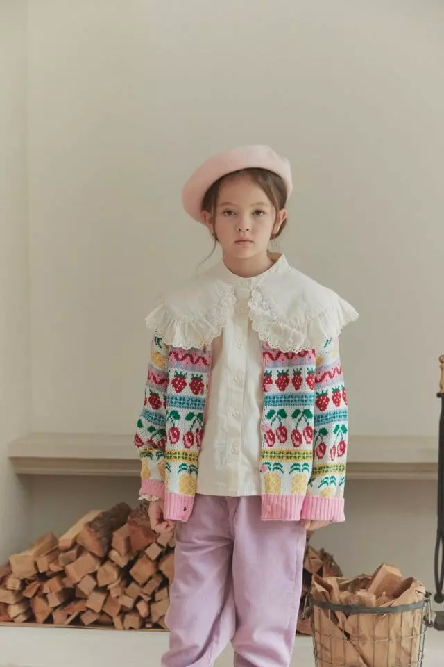 Concocter - Korean Children Fashion - #littlefashionista - China Lace Blouse - 5