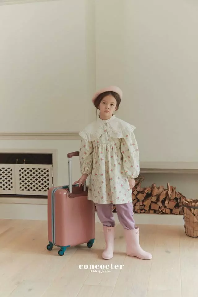 Concocter - Korean Children Fashion - #littlefashionista - Achi Line Mini One-piece