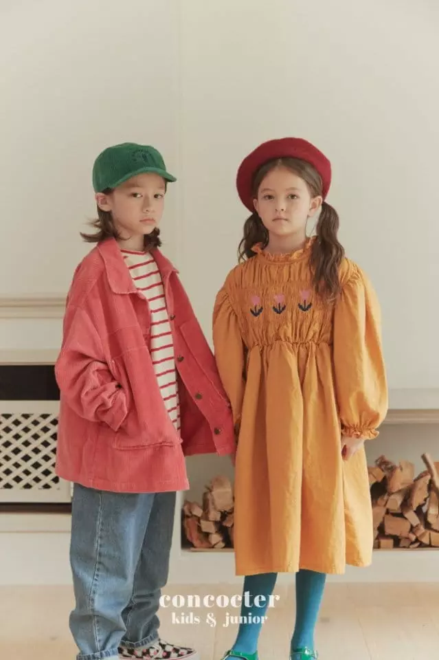 Concocter - Korean Children Fashion - #littlefashionista - Big Pocket Jacket - 11