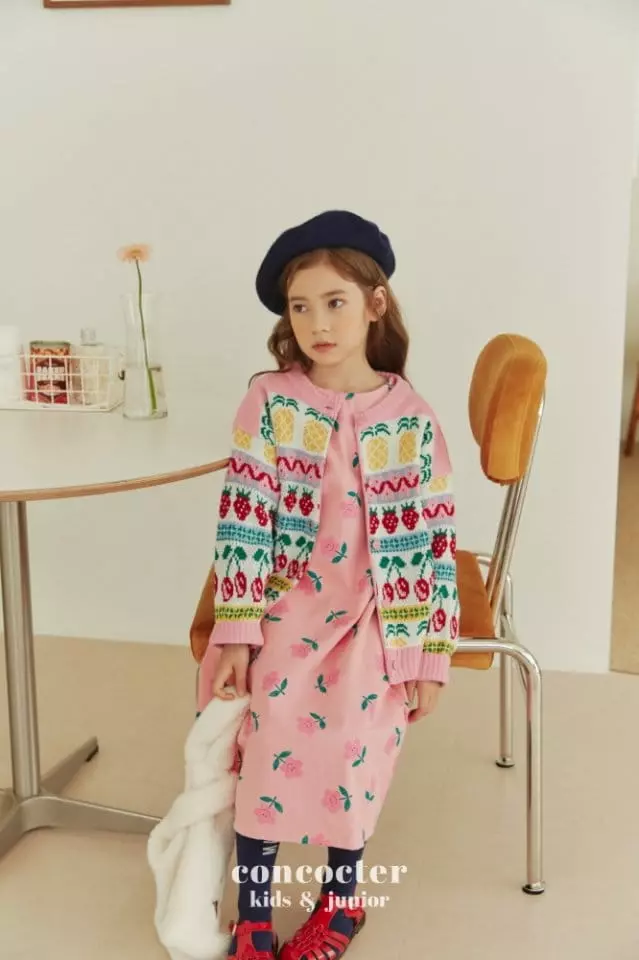 Concocter - Korean Children Fashion - #magicofchildhood - Easy Flower One-piece