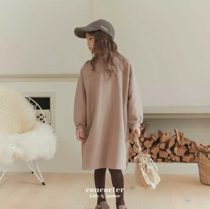 Concocter - Korean Children Fashion - #magicofchildhood - Wrinkle Cocon One-piece - 10