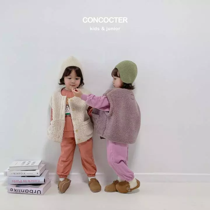 Concocter - Korean Children Fashion - #magicofchildhood - Powerful Bear Top Bottom Set - 10