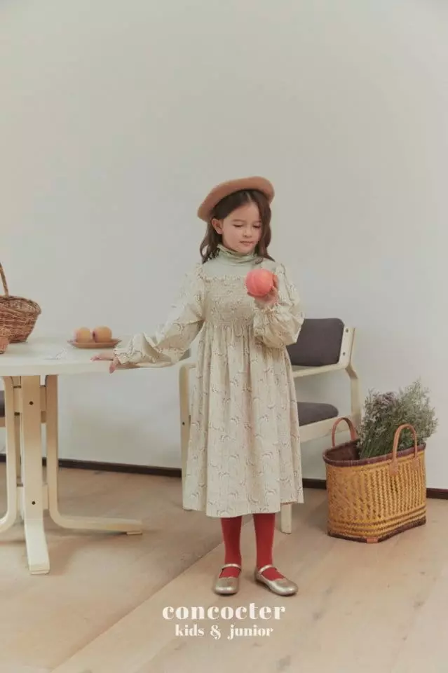 Concocter - Korean Children Fashion - #minifashionista - Slit Turtleneck Tee - 8