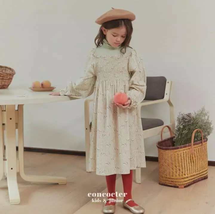 Concocter - Korean Children Fashion - #prettylittlegirls - Slit Turtleneck Tee - 9