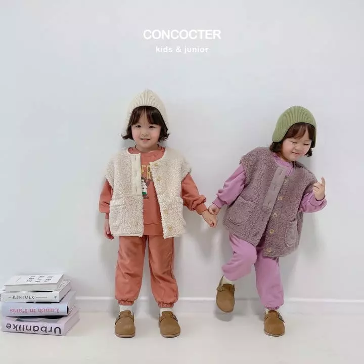 Concocter - Korean Children Fashion - #prettylittlegirls - Powerful Bear Top Bottom Set - 12
