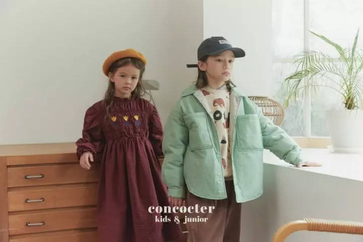 Concocter - Korean Children Fashion - #prettylittlegirls - Padding Shirt - 8