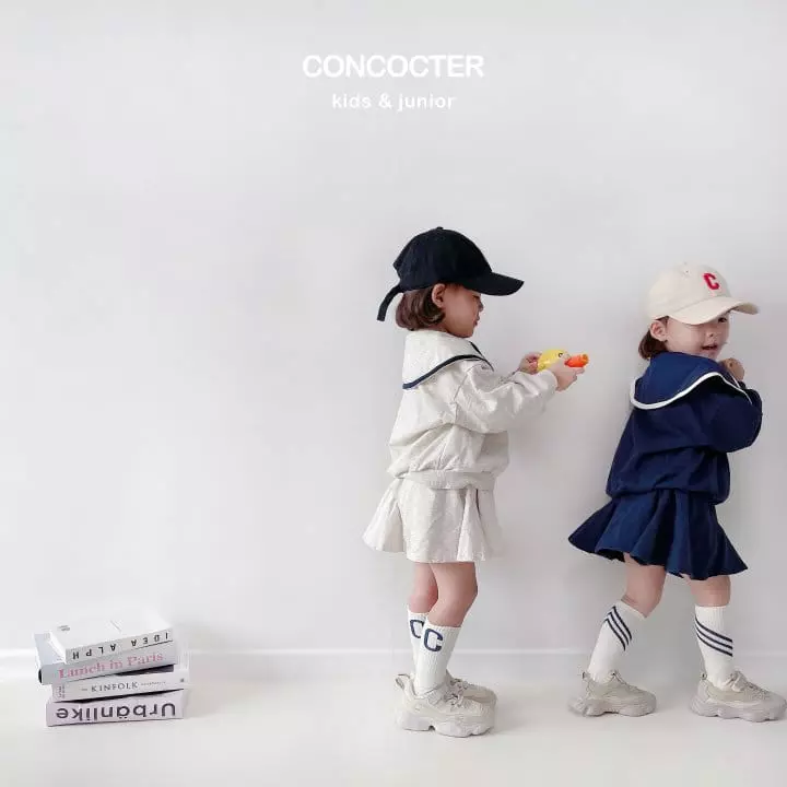 Concocter - Korean Children Fashion - #prettylittlegirls - Sailor Plare Skirt - 7