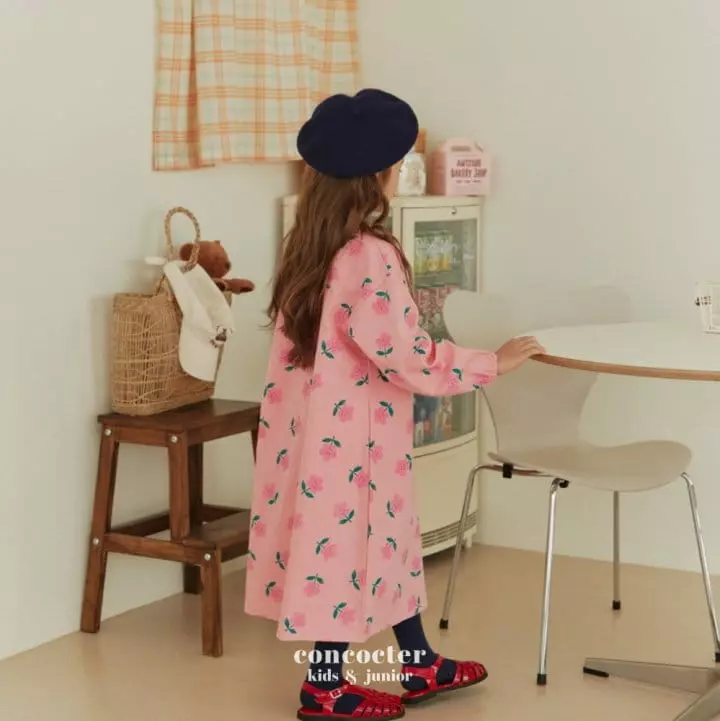 Concocter - Korean Children Fashion - #stylishchildhood - Easy Flower One-piece - 6