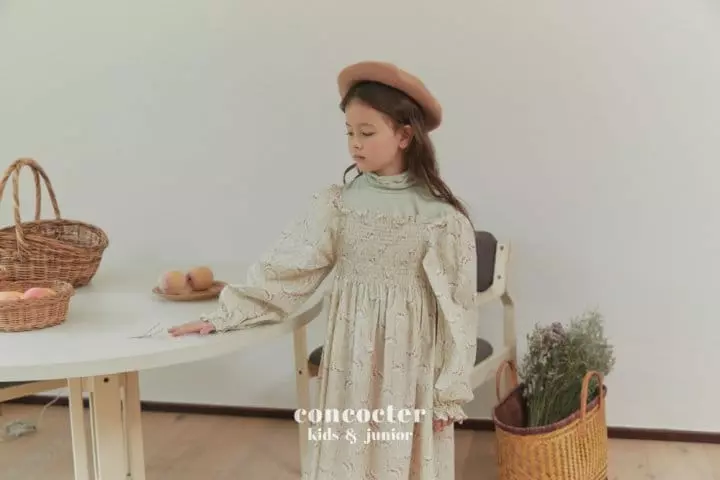 Concocter - Korean Children Fashion - #stylishchildhood - Slit Turtleneck Tee - 12