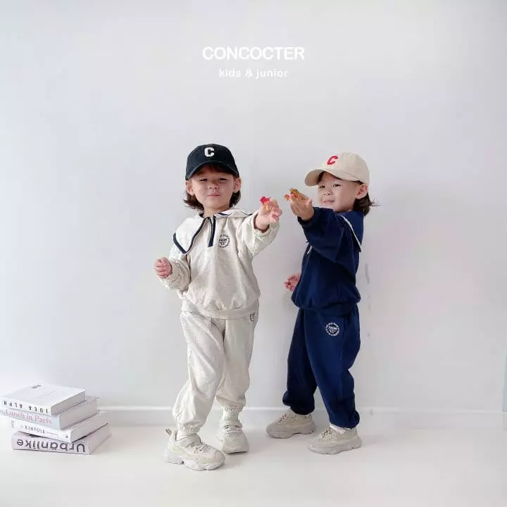 Concocter - Korean Children Fashion - #todddlerfashion - Sailor Top Bottom Set - 7