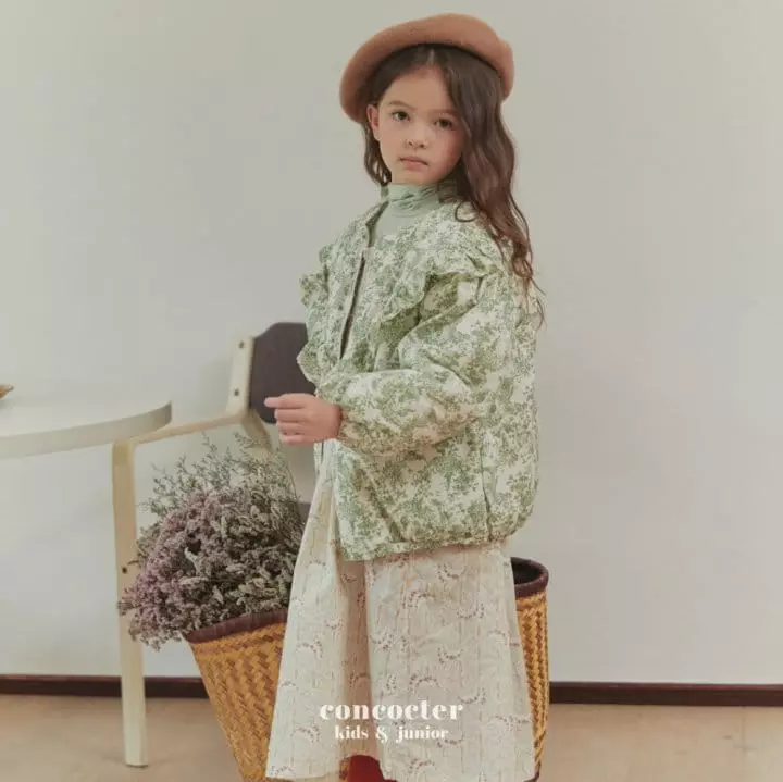 Concocter - Korean Children Fashion - #toddlerclothing - Square Neck Smocked One-piece - 12
