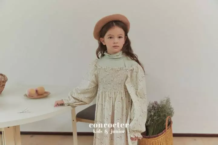 Concocter - Korean Children Fashion - #toddlerclothing - Slit Turtleneck Tee - 11