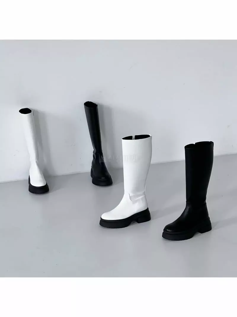 Cooing - Korean Women Fashion - #momslook - cr0198 Boots Walker - 3