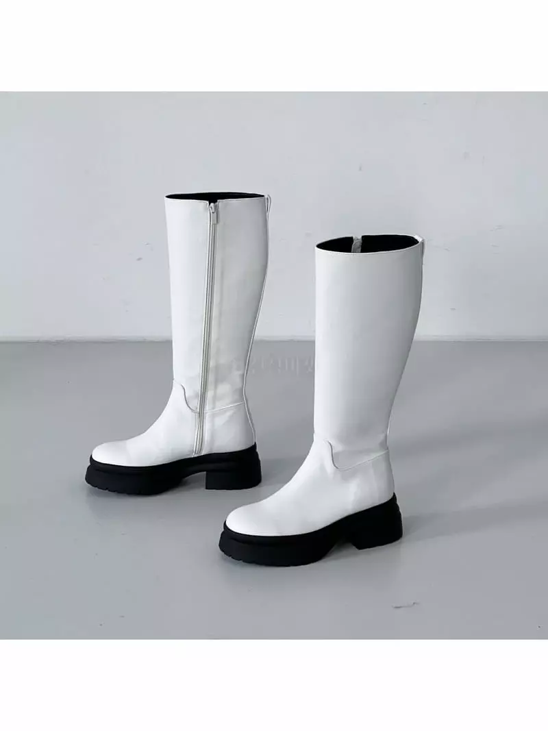 Cooing - Korean Women Fashion - #momslook - cr0198 Boots Walker - 5
