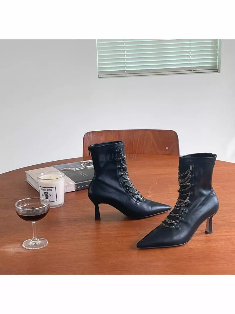 Cooing - Korean Women Fashion - #momslook - ca2342 Boots - 12