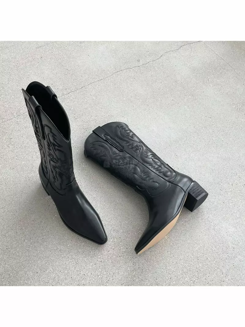 Cooing - Korean Women Fashion - #momslook - ca2247 Boots - 7