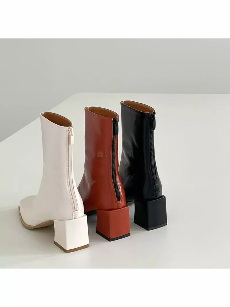 Cooing - Korean Women Fashion - #momslook - w4092 Boots - 3
