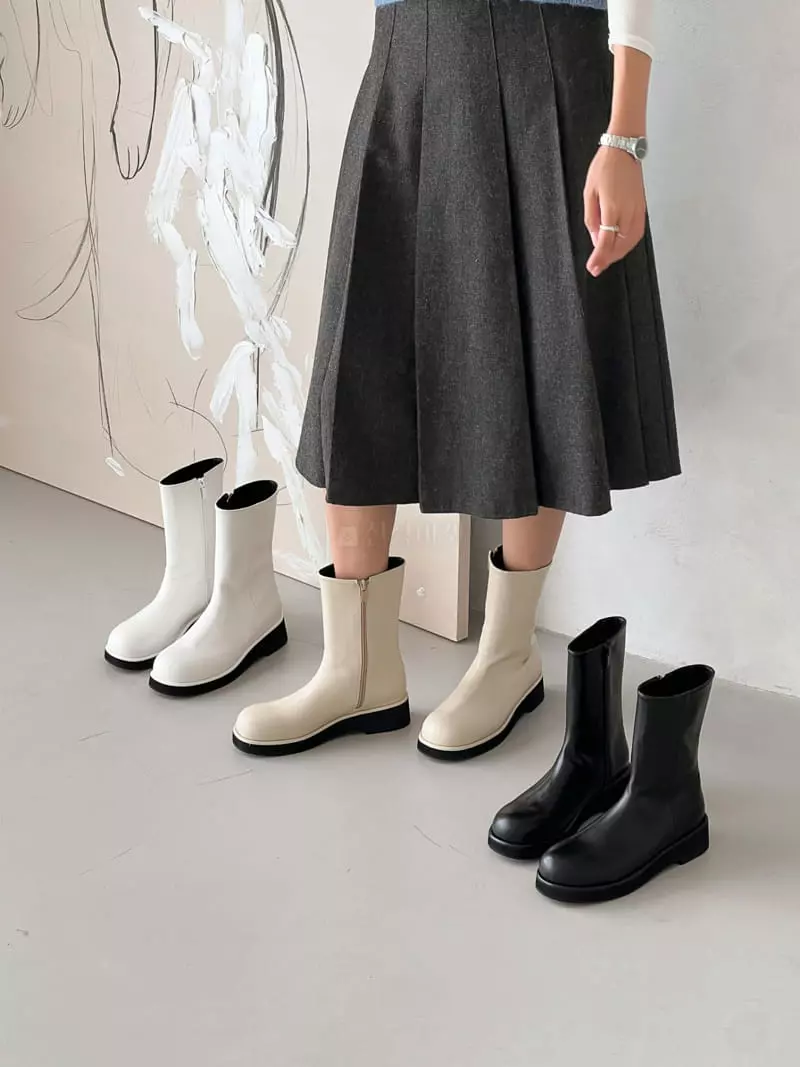 Cooing - Korean Women Fashion - #momslook - av1020 Boots - 5