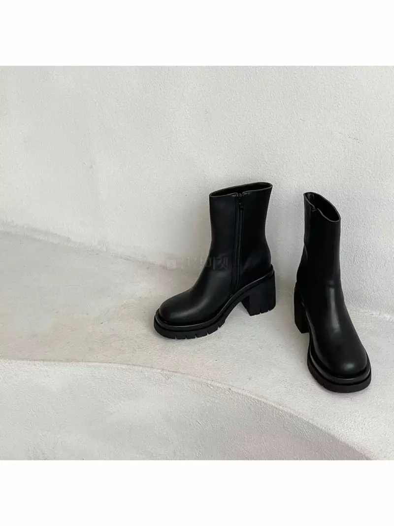 Cooing - Korean Women Fashion - #momslook - w4084 Boots - 5