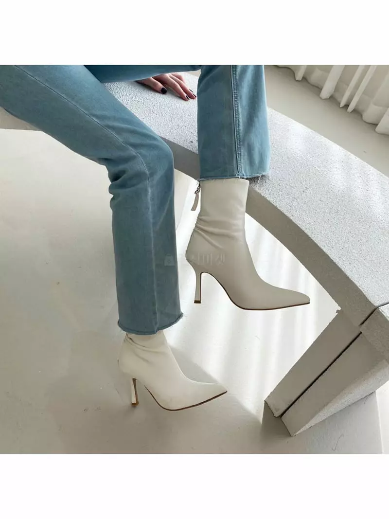 Cooing - Korean Women Fashion - #momslook - w4065 Boots Heel - 10