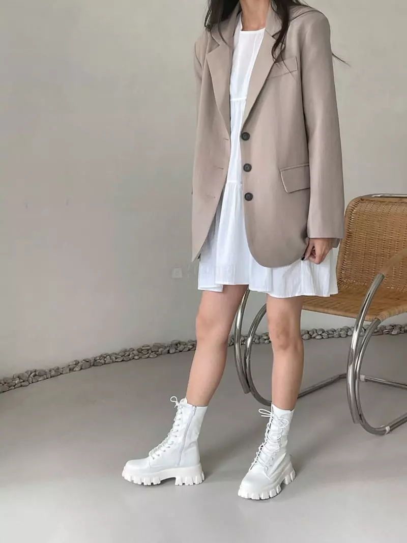 Cooing - Korean Women Fashion - #momslook - w4007 Boots Walker - 12