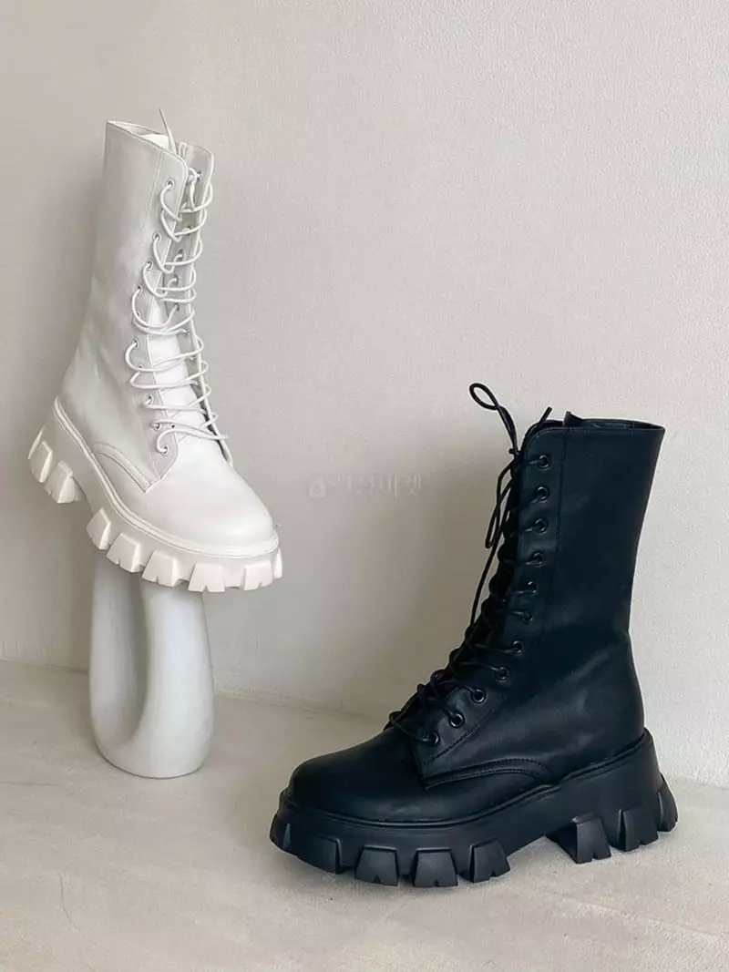 Cooing - Korean Women Fashion - #momslook - w4007 Boots Walker - 2