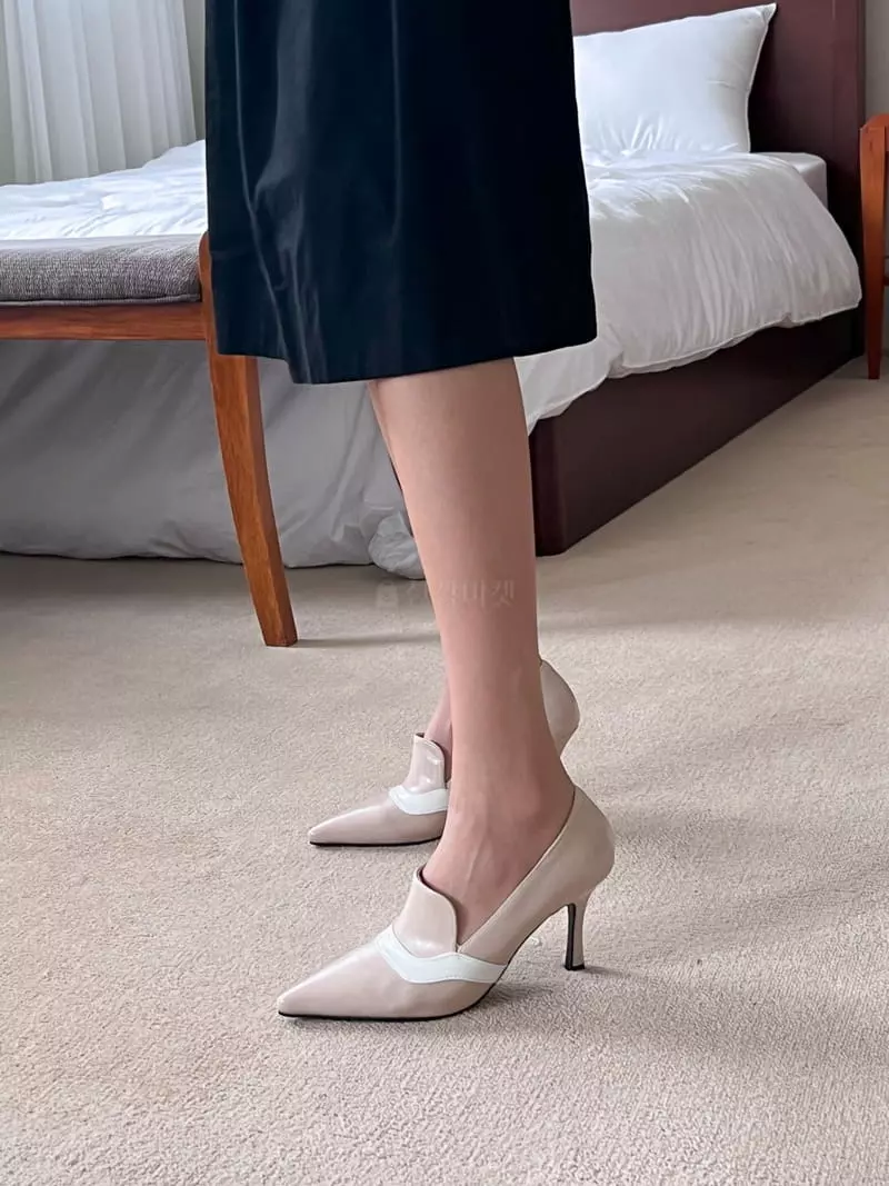 Cooing - Korean Women Fashion - #momslook - w3079 Loafer Heel - 10