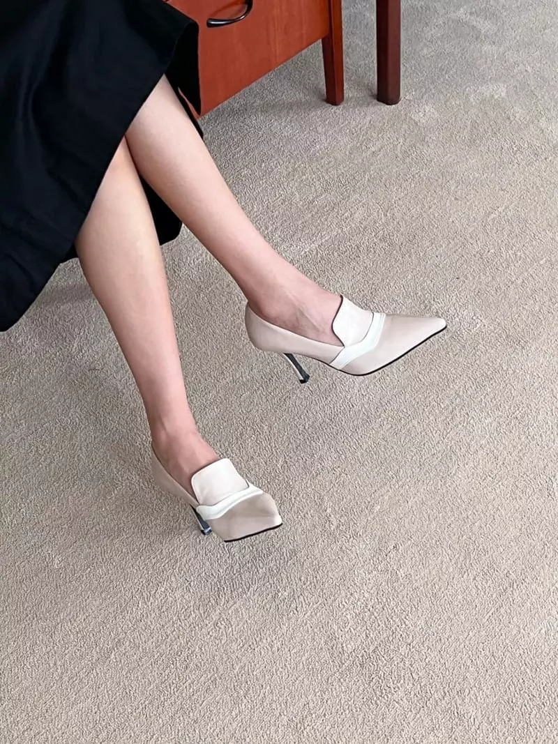 Cooing - Korean Women Fashion - #momslook - w3079 Loafer Heel - 11