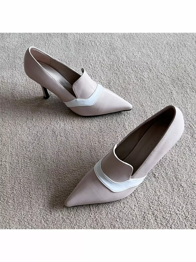 Cooing - Korean Women Fashion - #momslook - w3079 Loafer Heel - 6