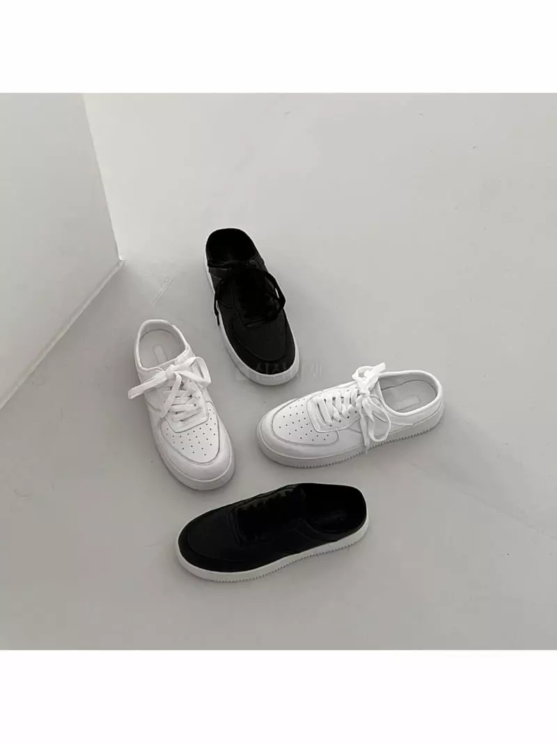 Cooing - Korean Women Fashion - #momslook - w3078 Bloafer Sneakers - 3