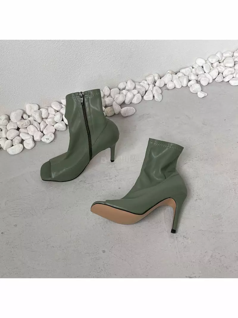 Cooing - Korean Women Fashion - #momslook - w3002 Boots Heel - 6
