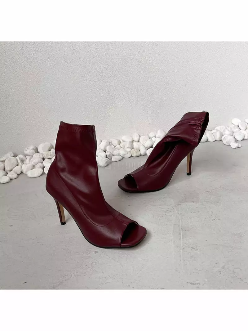 Cooing - Korean Women Fashion - #momslook - w3002 Boots Heel - 7