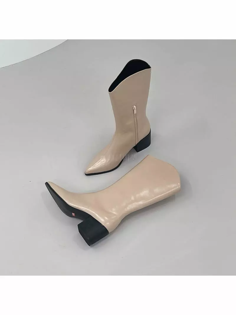 Cooing - Korean Women Fashion - #momslook - u8205 Boots - 6